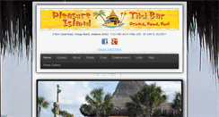 Desktop Screenshot of pleasureislandtiki.com